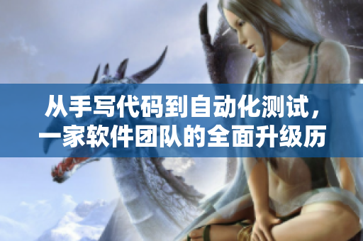 从手写代码到自动化测试，一家软件团队的全面升级历程