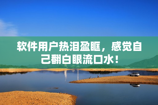 软件用户热泪盈眶，感觉自己翻白眼流口水！
