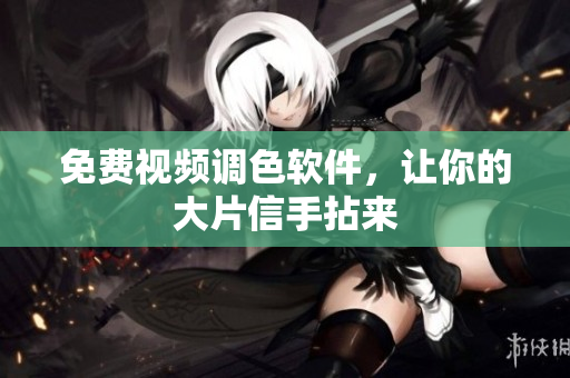 免费视频调色软件，让你的大片信手拈来