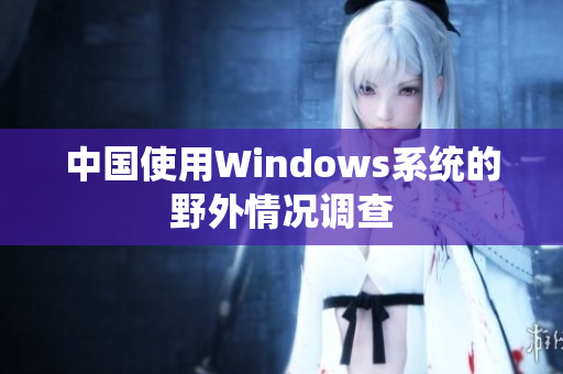 中国使用Windows系统的野外情况调查
