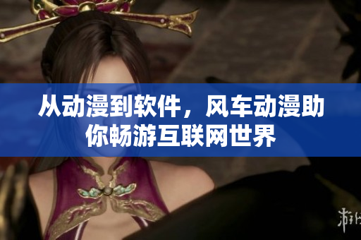 从动漫到软件，风车动漫助你畅游互联网世界
