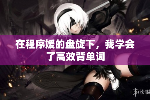 在程序媛的盘旋下，我学会了高效背单词
