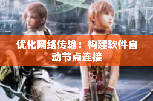 优化网络传输：构建软件自动节点连接