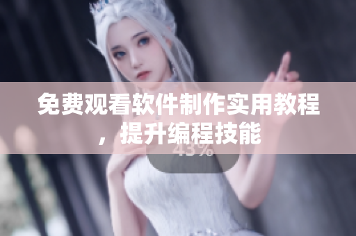 免费观看软件制作实用教程，提升编程技能