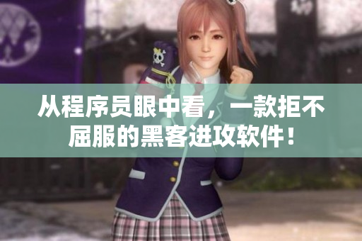从程序员眼中看，一款拒不屈服的黑客进攻软件！