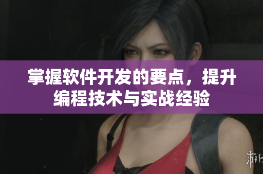 掌握软件开发的要点，提升编程技术与实战经验