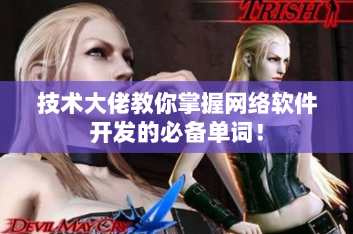 技术大佬教你掌握网络软件开发的必备单词！