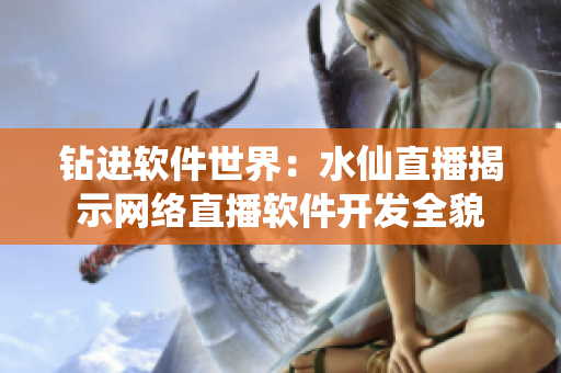 钻进软件世界：水仙直播揭示网络直播软件开发全貌