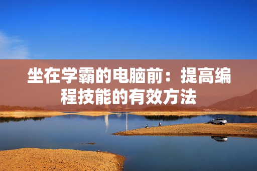 坐在学霸的电脑前：提高编程技能的有效方法