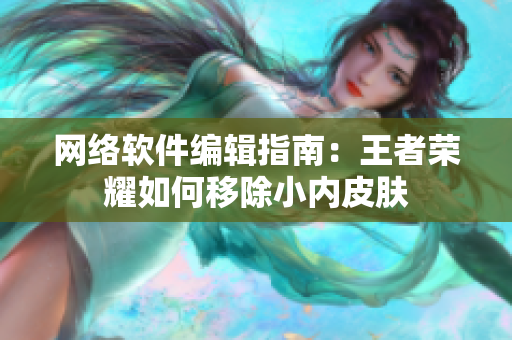 网络软件编辑指南：王者荣耀如何移除小内皮肤