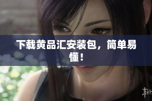 下载黄品汇安装包，简单易懂！