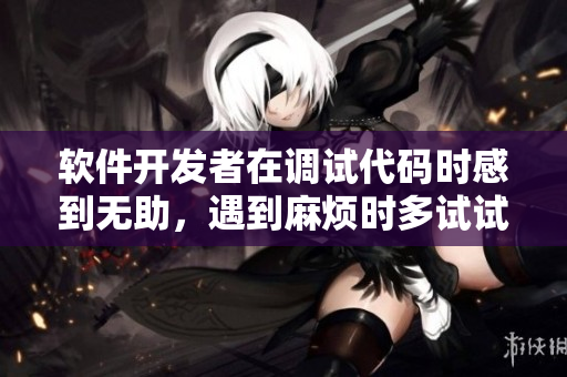 软件开发者在调试代码时感到无助，遇到麻烦时多试试“蓝湛”.