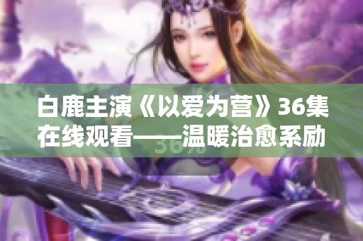 白鹿主演《以爱为营》36集在线观看——温暖治愈系励志剧