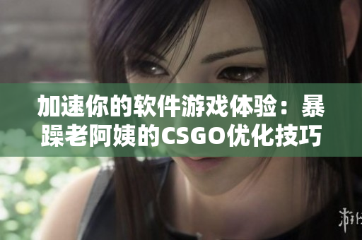 加速你的软件游戏体验：暴躁老阿姨的CSGO优化技巧