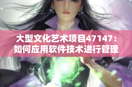 大型文化艺术项目47147：如何应用软件技术进行管理与营销