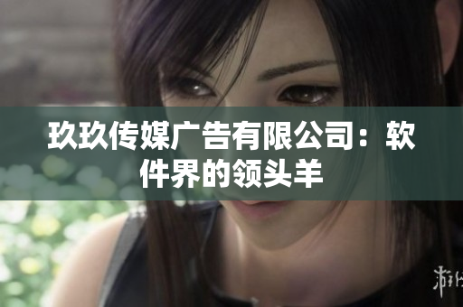 玖玖传媒广告有限公司：软件界的领头羊