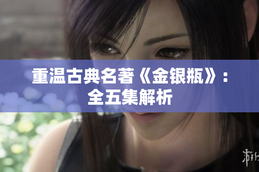重温古典名著《金银瓶》：全五集解析