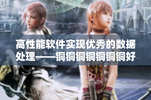 高性能软件实现优秀的数据处理——铜铜铜铜铜铜铜好多水谜妹