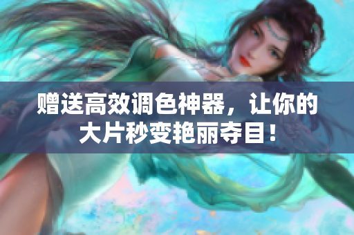赠送高效调色神器，让你的大片秒变艳丽夺目！