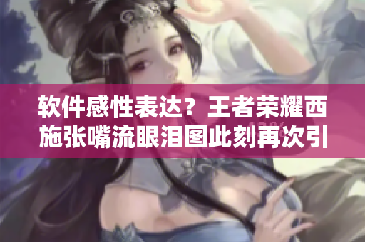 软件感性表达？王者荣耀西施张嘴流眼泪图此刻再次引发用户共鸣！
