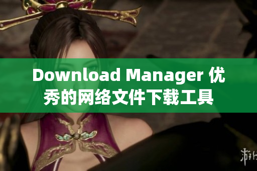 Download Manager 优秀的网络文件下载工具