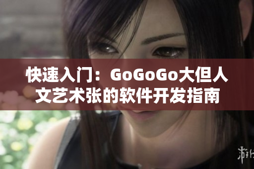 快速入门：GoGoGo大但人文艺术张的软件开发指南