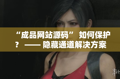 “成品网站源码” 如何保护？ —— 隐藏通道解决方案