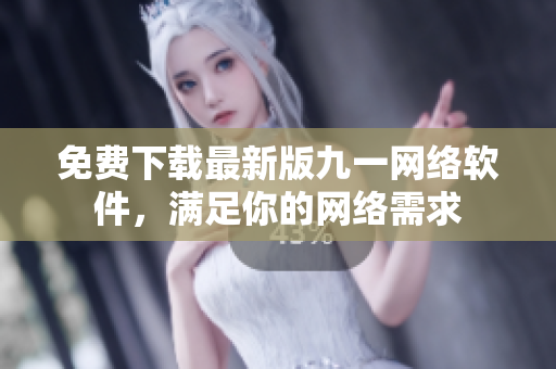 免费下载最新版九一网络软件，满足你的网络需求