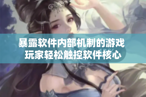暴露软件内部机制的游戏 玩家轻松触控软件核心
