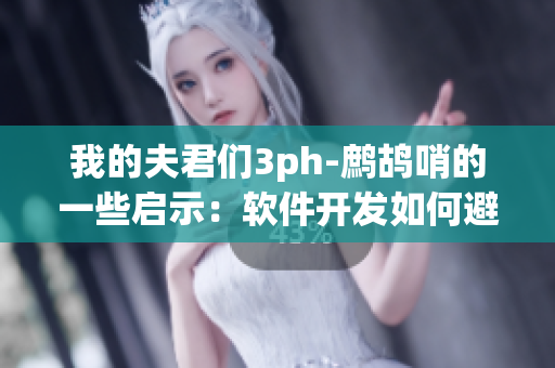 我的夫君们3ph-鹧鸪哨的一些启示：软件开发如何避免错误