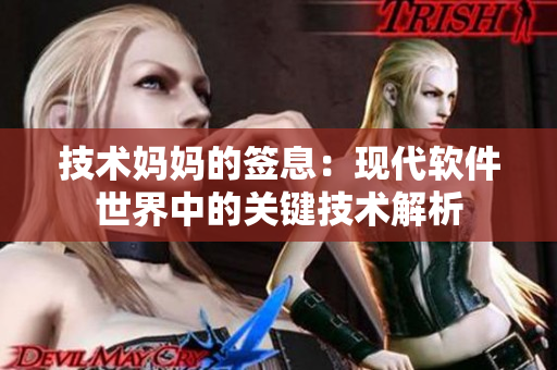 技术妈妈的签息：现代软件世界中的关键技术解析