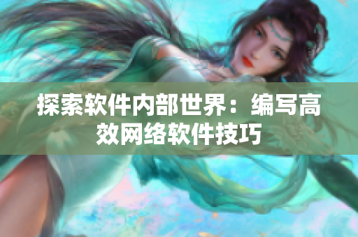 探索软件内部世界：编写高效网络软件技巧