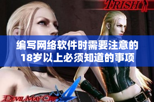 编写网络软件时需要注意的18岁以上必须知道的事项