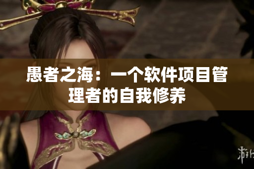 愚者之海：一个软件项目管理者的自我修养