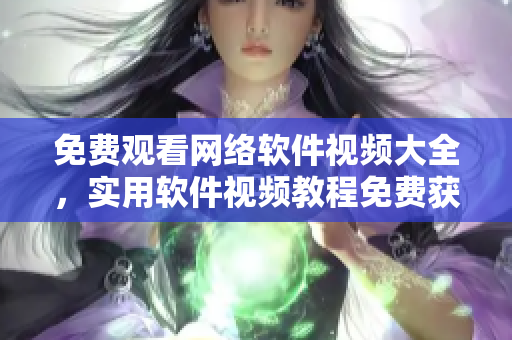 免费观看网络软件视频大全，实用软件视频教程免费获取