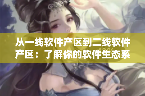 从一线软件产区到二线软件产区：了解你的软件生态系统