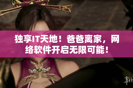 独享IT天地！爸爸离家，网络软件开启无限可能！