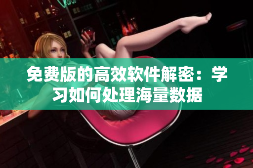 免费版的高效软件解密：学习如何处理海量数据