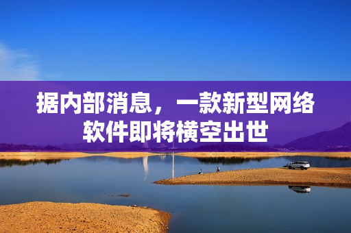 据内部消息，一款新型网络软件即将横空出世