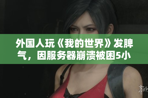 外国人玩《我的世界》发脾气，因服务器崩溃被困5小时