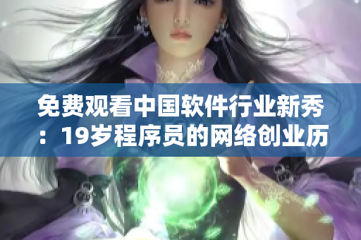 免费观看中国软件行业新秀：19岁程序员的网络创业历程