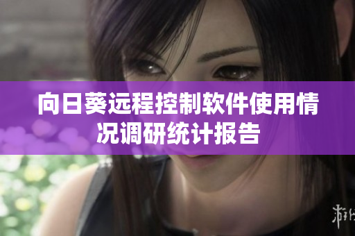向日葵远程控制软件使用情况调研统计报告