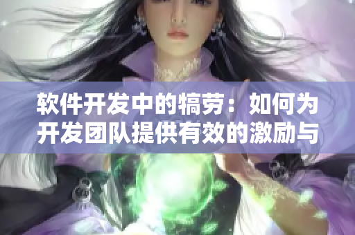 软件开发中的犒劳：如何为开发团队提供有效的激励与奖励