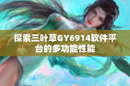 探索三叶草GY6914软件平台的多功能性能
