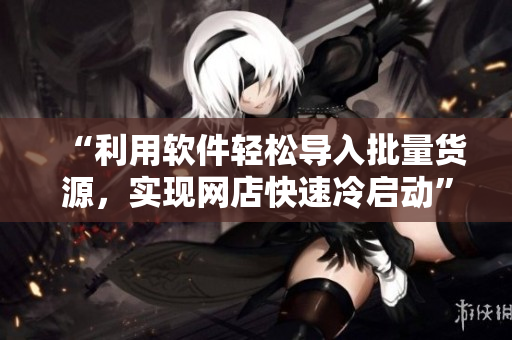 “利用软件轻松导入批量货源，实现网店快速冷启动”