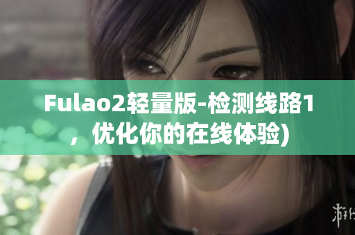 Fulao2轻量版-检测线路1，优化你的在线体验)