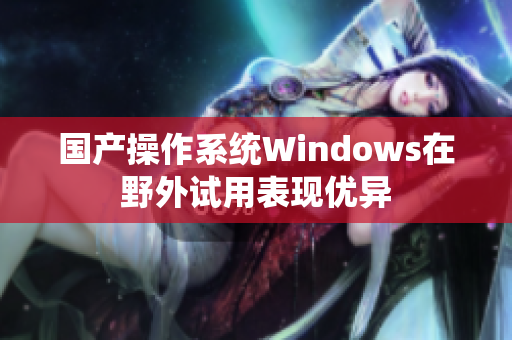 国产操作系统Windows在野外试用表现优异