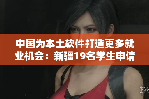 中国为本土软件打造更多就业机会：新疆19名学生申请加入编程行列
