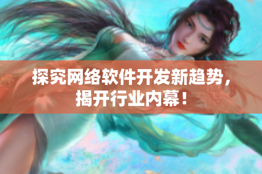 探究网络软件开发新趋势，揭开行业内幕！