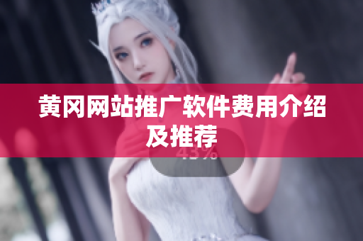 黄冈网站推广软件费用介绍及推荐